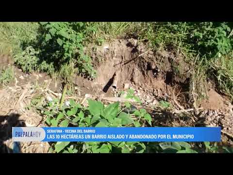10 Hectáreas, un barrio que quedó aislado y abandonado en Palpalá