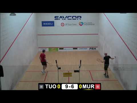 Finnish Open 2018: Olli Tuominen FIN - Adam Murrills ENG