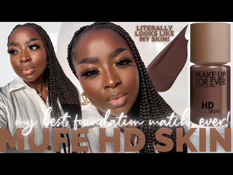 14 HR WEAR TEST MAKE UP FOREVER HD SKIN 24 HR UNDETECTABLE HYDRATING NATURAL FOUNDATION | MenaAdubea