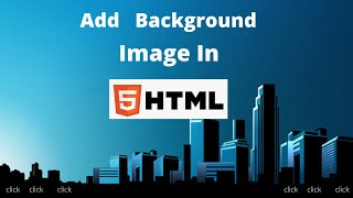 How To Add Background Image In Html (2023) | Image No Repeat | Full Screen