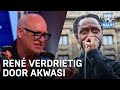 René ziet beelden Akwasi op Dam: 'Ik word hier zo verdrietig van' | VERONICA INSIDE