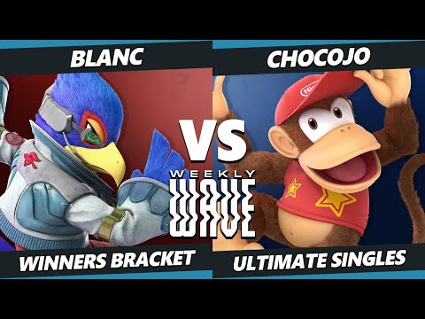 Weekly Wave 28 - blanc (Falco, Steve) Vs. Chocojo (Diddy Kong, Pikachu) SSBU Ultimate Tournament