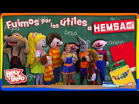 Fuimos por los útiles a Hemsa- Bely y Beto