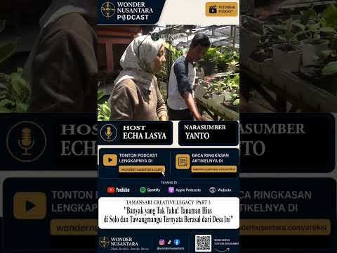 Banyak yang Tak Tahu! Tanaman Hias di Solo dan Tawangmangu Ternyata Berasal dari Desa Ini