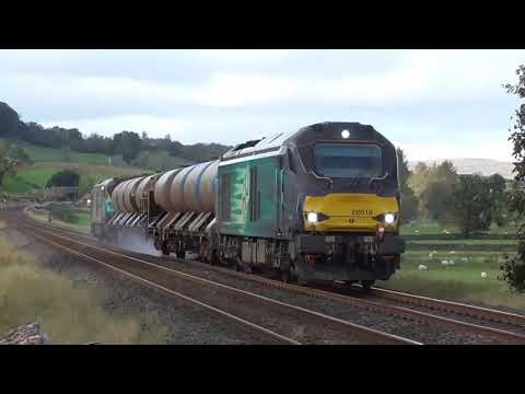68018/68022 3J11 North West, Rail Head Treatment Train (RHTT), Sun. 15th October 2023
