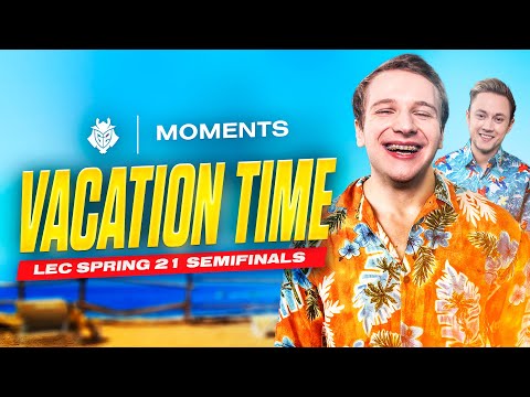 Vacation Time | LEC Spring 2021 Playoffs Semi-Final vs Rogue Moments
