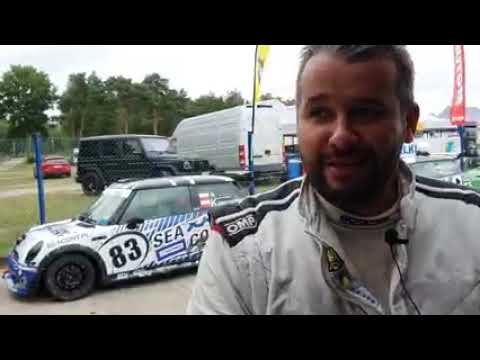 Adam Karkuszewski po wygranej w wyścigu 6. rundy Work Stuff Super S Cup 2022 na Torze Poznań