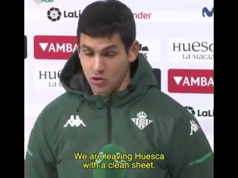 Aissa Mandi ⭐ تصريح عيسى ماندي بعد تسجيله هدف ضد هويسكا ~ الدوري الإسباني