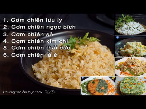 6 Công thức chiên cơm thơm ngon