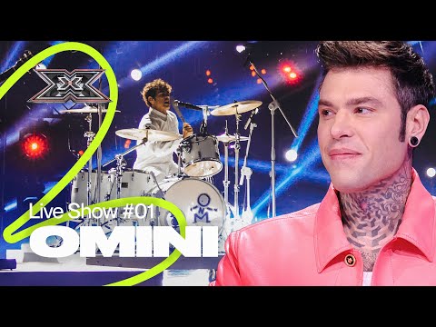 La STRATEGIA di Fedez con gli OMINI | X Factor 2022 - Live 1