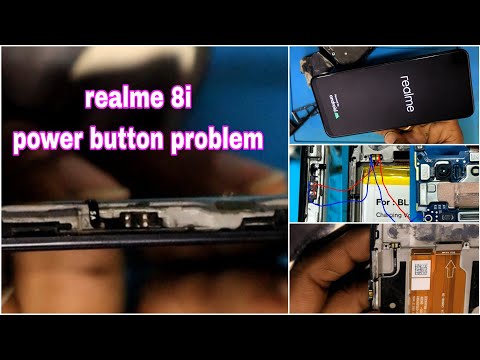 realme 8i power button not working / realme 8i power button problem / realme 8i power button ways