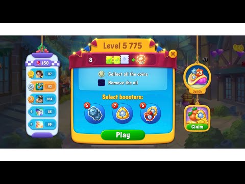 Fishdom, level 5775 + mini game