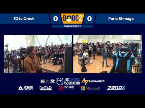 Battle of BC 2 | EGtv.Crush (Fox) vs. Paris Shmugs (Falco) | SSBM Pools