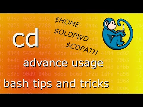 Advanced usage of the linux cd command - change directory tutorial