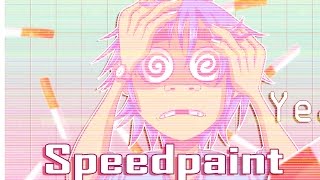 Man Research - Gorillaz Speedpaint