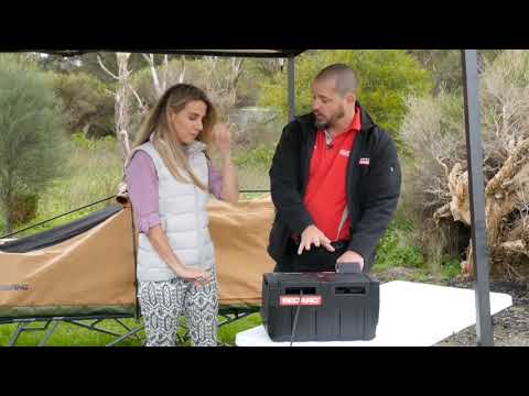 Caravan Camping WA review REDARC GoBlock portable dual battery system