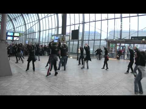 FlashMob du Ballet en gare de Strasbourg