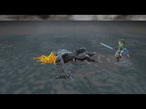 Zelda Skyward Sword Final Boss Demise + Ending Credits (Wii 4K HD)
