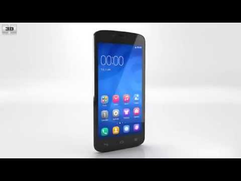 Huawei Honor 3C Play White 3D model by 3DModels.org