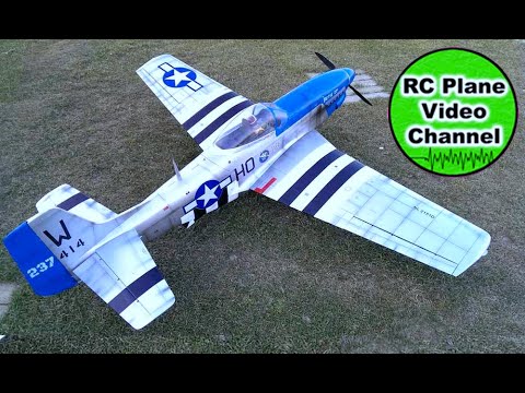 P-51 Mustang - Black Horse - 2050mm - Laser 200v - MSG Stiftland - Markus HD