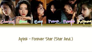 Apink (에이핑크) - Forever Star (별 그리고..) Lyrics (Han|Rom|Eng|COLOR CODED)