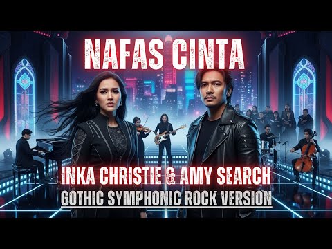 Cover TerEpik & Megah 🎵 Nafas Cinta 🔥 Nuansa Gothic Symphonic Rock | Inka Christie & Amy Search
