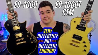 Video thumbnail for Are These ESP LTD EC-1000s Really THAT Different? | EC-1000 VS EC-1000T CTM Guitar Comparison! by DenDenBMX