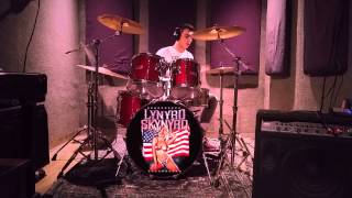 Lynyrd Skynyrd - The Needle and the Spoon Drum Cover 10-23-14