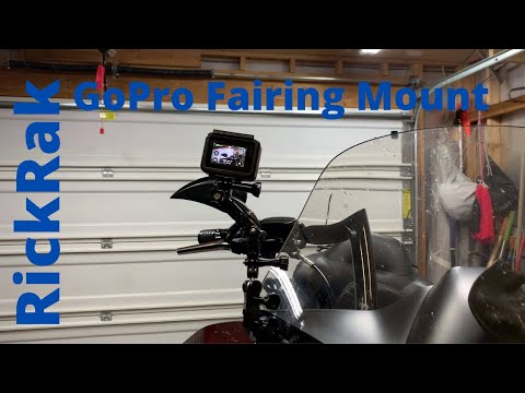 RickRak GoPro Fairing Mount Install and Review