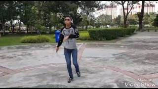 Bonnie Mckee (speed of light) freestyle by azrul Ridwan(J. Cooler)