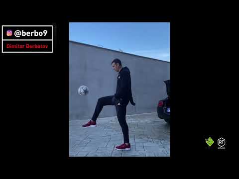 'Ball and a Wall' by Dimitar Berbatov (Instagram: @berbo9)