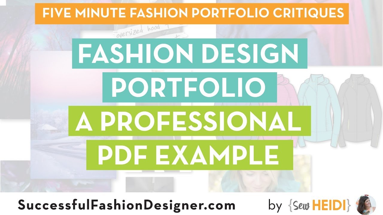 Fashion Design Portfolio: A Professional PDF Example