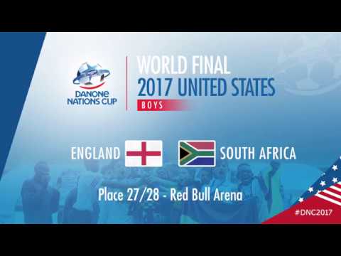 ENGLAND VS SOUTH AFRICA - RANKING MATCH 27/28  - HIGHLIGHTS -   DANONE NATIONS CUP 2017