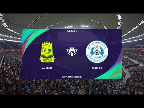 Al Seeb vs Al Riffa (04/10/2022) Semi-final AFC Cup PES 2021