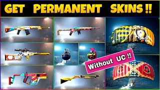 How To Get Permanent Gun Skins By AG Coins & Silver Coins || PUBG Mobile