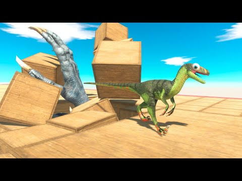 Don't Fall Into The Hole Challenge - Animal Revolt Battle Simulator