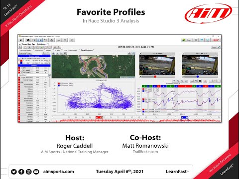 2-14 Favorite User Profiles in RS3 Analysis - Live Webinar with Matt Romanowski - 4/6/2021