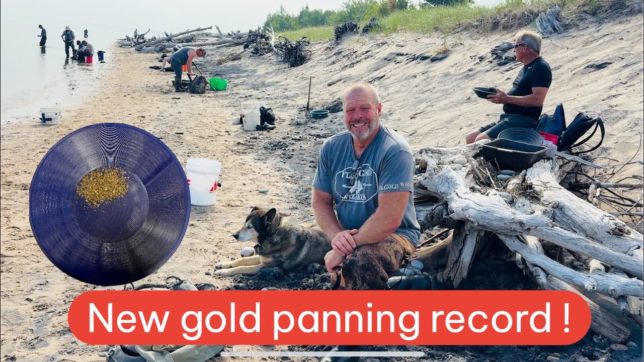Lake Superior beach gold record !!!