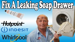 Fix a Leaking Washing Machine Soap Dispenser Draw box
