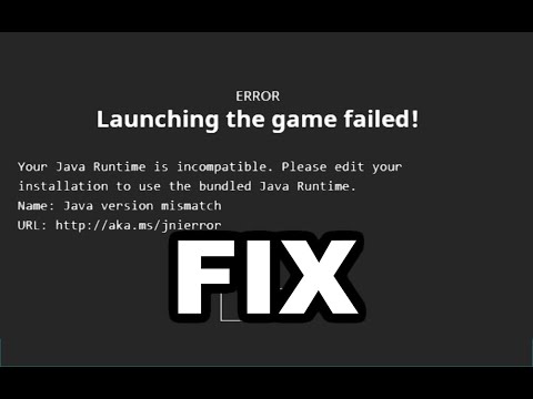 HOW TO FIX Minecraft "Your Java Runtime is Incompatible" Java 16 1.16.1
