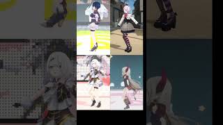 おしゃれ番長 踊ってみた にじさんじ まとめ #shorts #vtuber #山神カルタ #マリアマリオネット #椎名唯華 #えま★おうがすと #mariamarionette