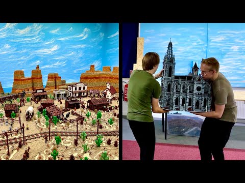 Gefährlicher LEGO-Moc-Transport und Umbauarbeiten im Museum..