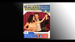 Tango lesson , Voleos II -improvisation - (Facebook live 6/6/2021) Damián Esell & Noelia Soldera