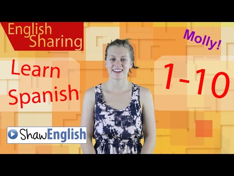 English Sharing: Learn Spanish 1-10 in English