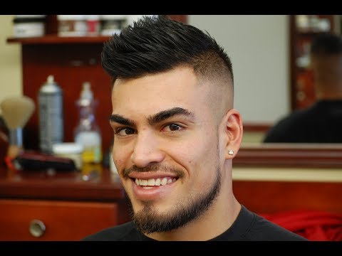 Bald Fade with a Fohawk Tutorial with Turkish Hair Singeing