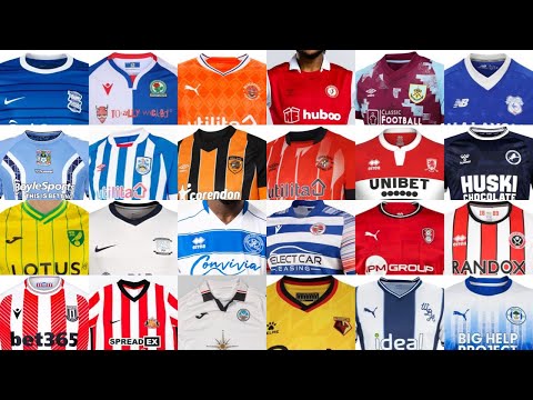 2022-23 Championship Kit Overview - All 24 Clubs
