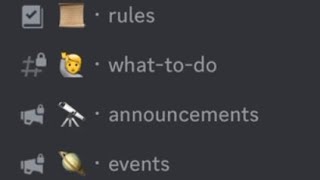 How to get Symbols Next to channel In discord