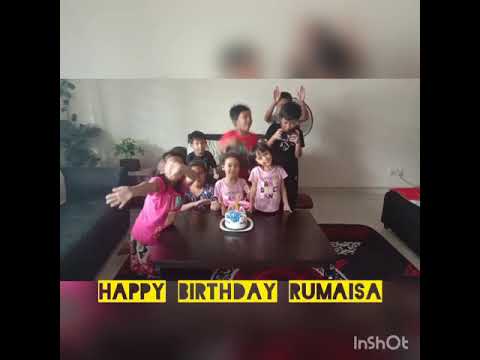 Happy Birthday Rumaisa Nour Dalea 5th years old.