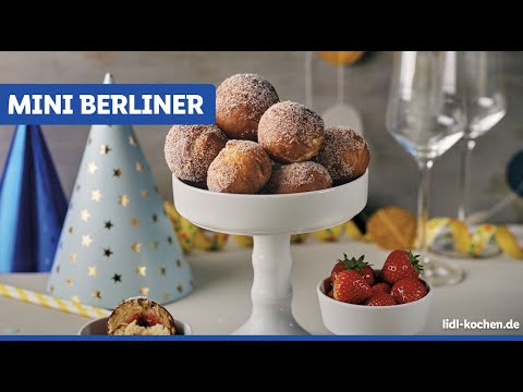Mini Berliner | Karnevalgebäck | Lidl kochen