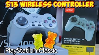 $13 Wireless PlayStation Classic Controller Feels Like A Wet Gummy Bear!
